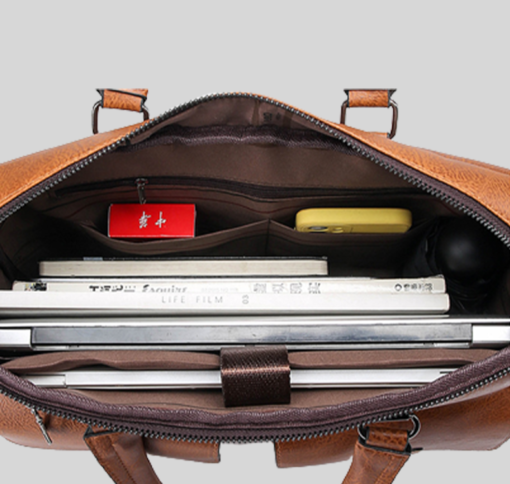 LEATHER LAPTOP BAG - Image 9