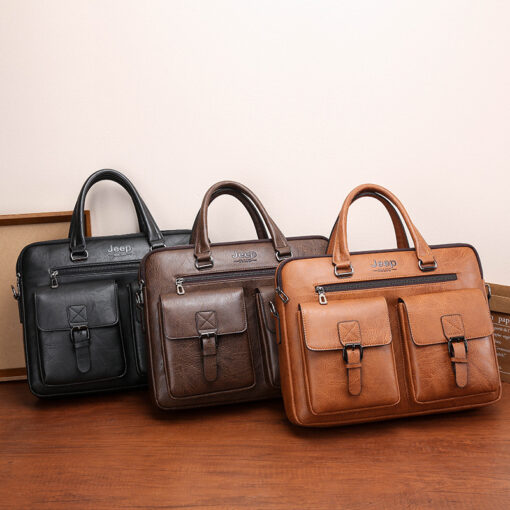 LEATHER LAPTOP BAG - Image 6