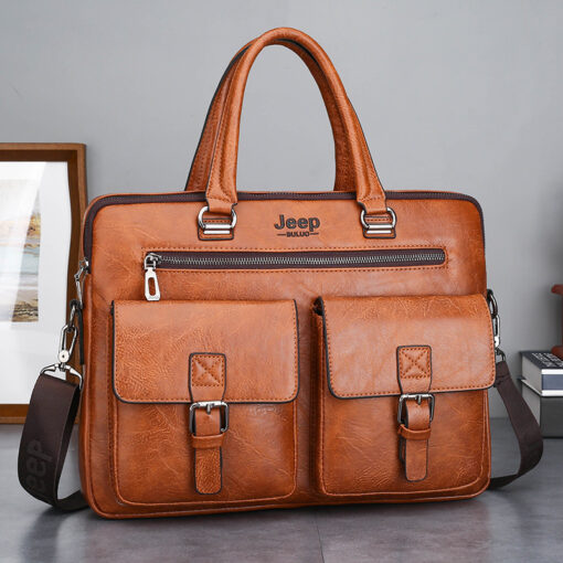 LEATHER LAPTOP BAG - Image 3