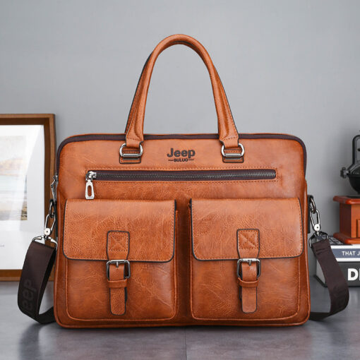 LEATHER LAPTOP BAG