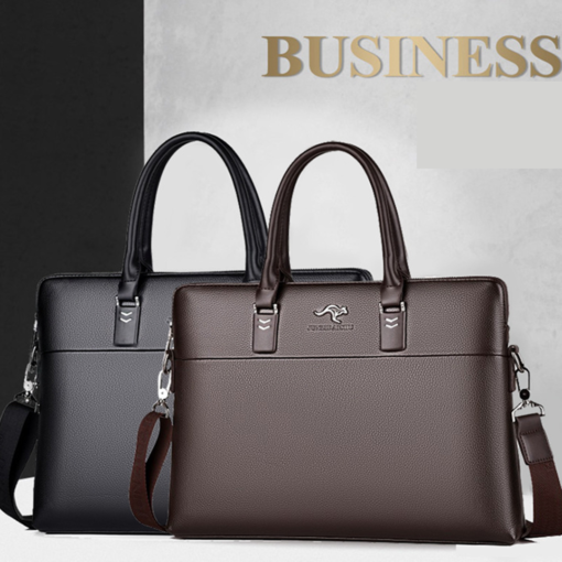 MEN LEATHER LAPTOP BAG